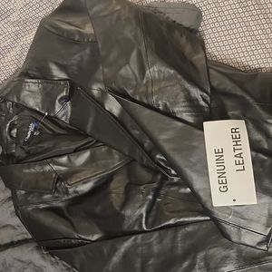 Ladies leather jacket